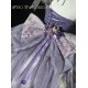 Star Cat Purple Rose JSK and Sets(Reservation/Full Payment Without Shipping)